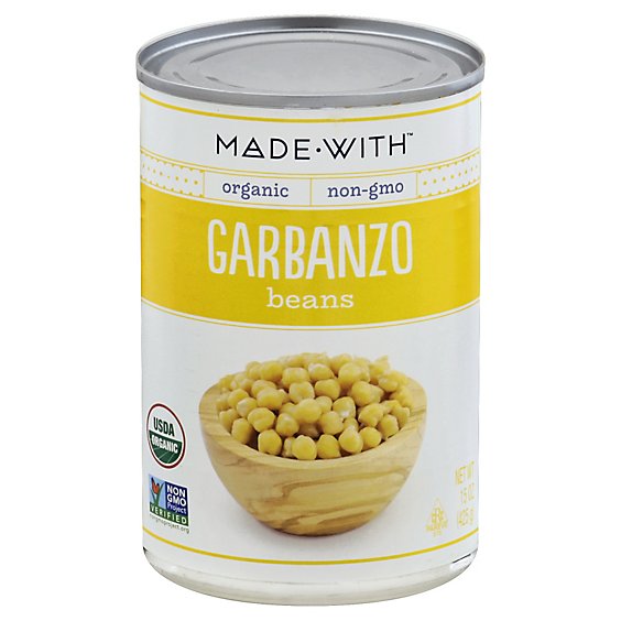 Made With Organic Garbanzo Beans - 15 Oz