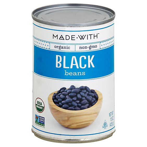 Made With Organic Black Beans - 15 Oz
