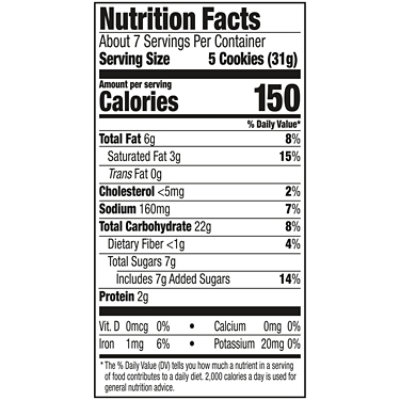 Salerno Butter Flavored Cookies - 8 Oz - Image 2