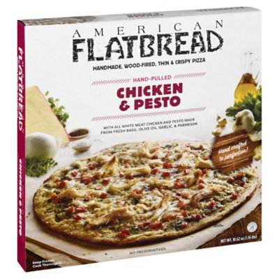 American Flatbread Chicken & Pesto Frozen Pizza - 13.62 Oz - Image 1