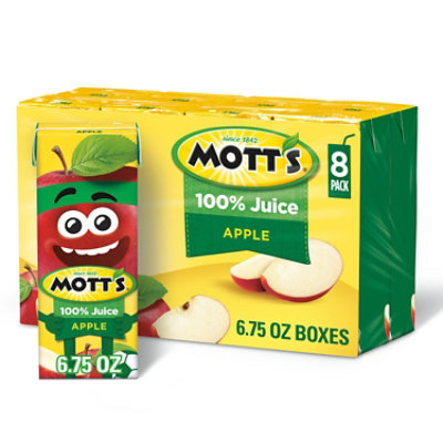 Motts 100% Original Apple Juice Box - 8-6.75 Fl. Oz. - Image 1
