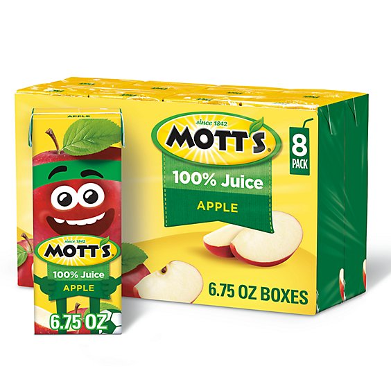 Motts Apple Juice Original - 8-6.75 Fl. Oz.