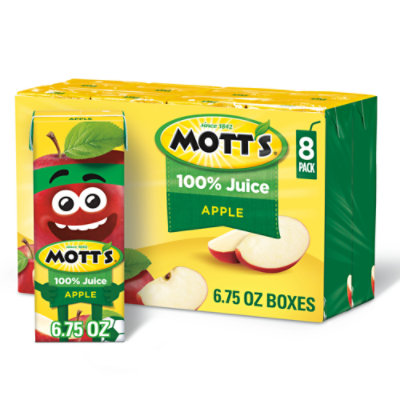 Motts 100% Original Apple Juice Box - 8-6.75 Fl. Oz. - Image 1