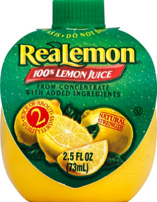 ReaLemon 100% Lemon Juice - 2.5 Fl. Oz. - Image 2