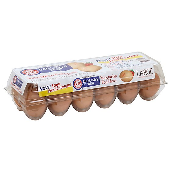 Egglands Best Egg Large Vegetable Fed - 12 Count