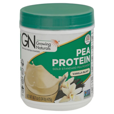 Growing Naturals Pea Protein Powder - 16.7 Oz - Image 3