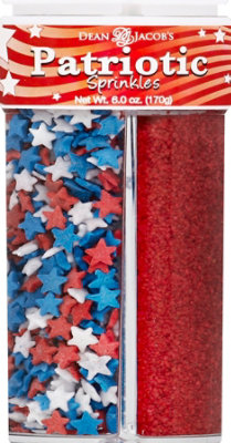 Dean Jacobs 4 In 1 Patriotic Sprinkles - 6.98 Oz - Image 1