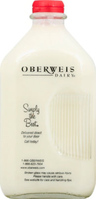 Oberweis Whole Milk - 64 Fl. Oz. - Image 2