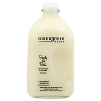 Oberweis Skim Milk - 64 Fl. Oz. - Image 2