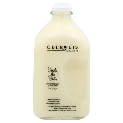 Oberweis Skim Milk - 64 Fl. Oz. - Image 2