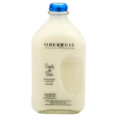 Oberweis 2% Milk - 64 Fl. Oz. - Image 2