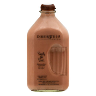 Oberweis Chocolate Milk - 64 Fl. Oz. - Image 2