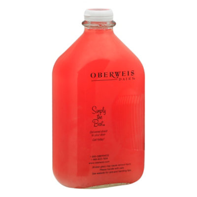 Oberweis Rasberry Lemonade Chilled - 64 Fl. Oz. - Image 1