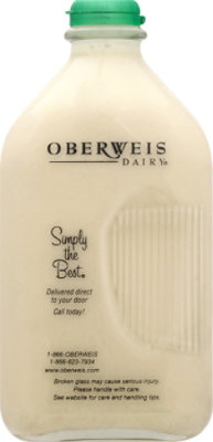 Oberweis Egg Nog - 64 Fl. Oz. - Image 2