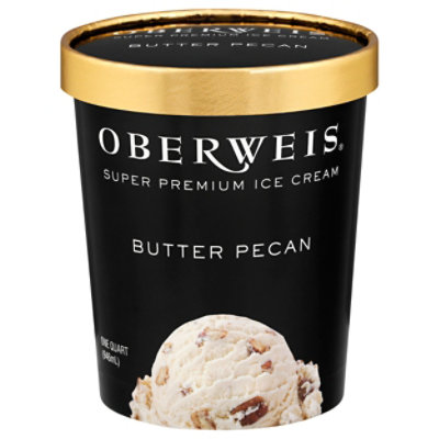 Oberweis Butter Pecan Ice Cream - 32 Oz - Image 3