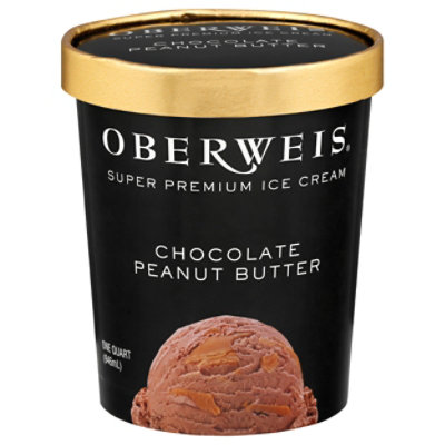 Oberweis Chocolate Pn Ice Cream - 32 Oz - Image 3