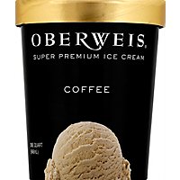 Oberweis Coffee Ice Cream - 32 Oz - Image 2