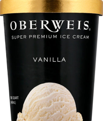 Oberweis Vanilla Ice Cream - 32 Oz - Image 2