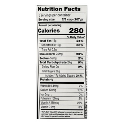 Oberweis Vanilla Ice Cream - 32 Oz - Image 4