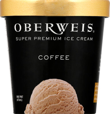 Oberweis Coffee Ice Cream - 16 Oz - Image 2