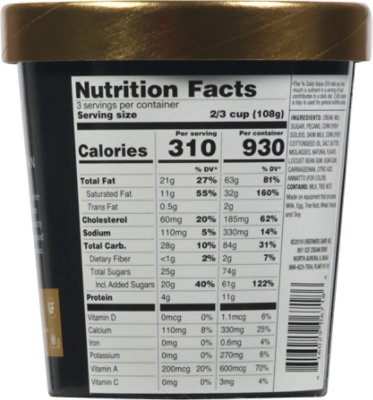 Oberweis Butter Pecan Ice Cream - 16 Oz - Image 6