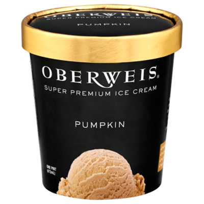 Oberweis Pumpkin Ice Cream - 16 Oz - Image 3