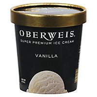 Oberweis Vanilla Ice Cream - 16 Oz - Image 2