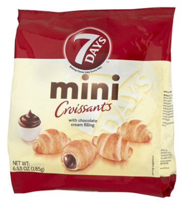7 Days Chocolate Flavored Mini Croissant - 6.53 Oz - Image 4