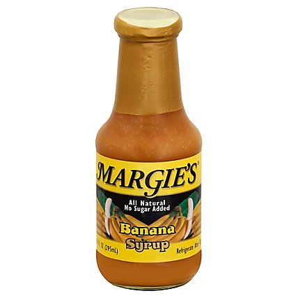 Margies Banana Syrup - 10 Oz - Image 1