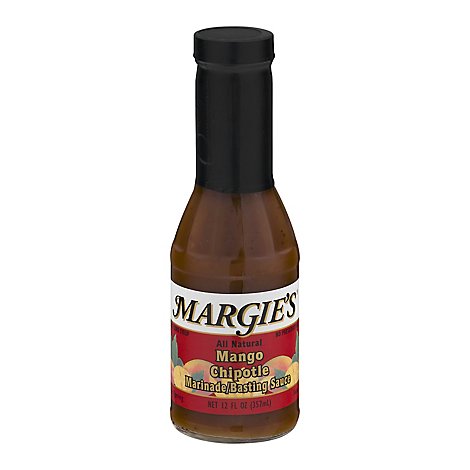 Margies Marinade/Basting Sauce Mango Chipotle - 12 Oz