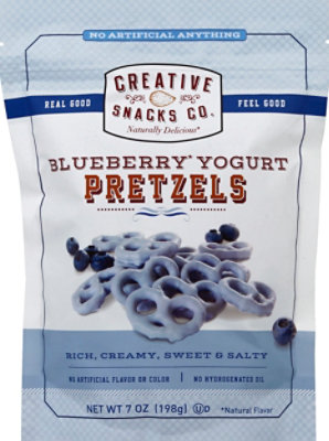 Creative Snacks Blueberry Yogurt Pretzel - 7 Oz - jewelosco