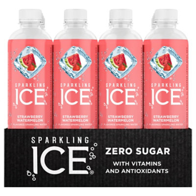 Sparkling Ice Strawberry Watermelon Sparkling Water Bottles- 12-17 Fl. Oz. - Image 3