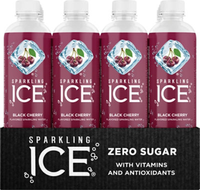 Sparkling Ice Black Cherry Sparkling Water Bottles - 12-17 Fl. Oz. - Image 2