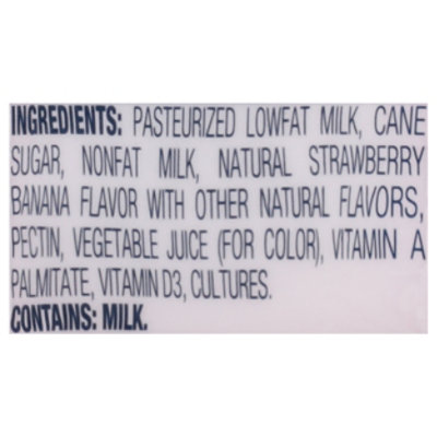 Lifeway Low Fat Strawberry Banana Kefir Milk Smoothie, 8 Oz - 8 Oz. - Image 5