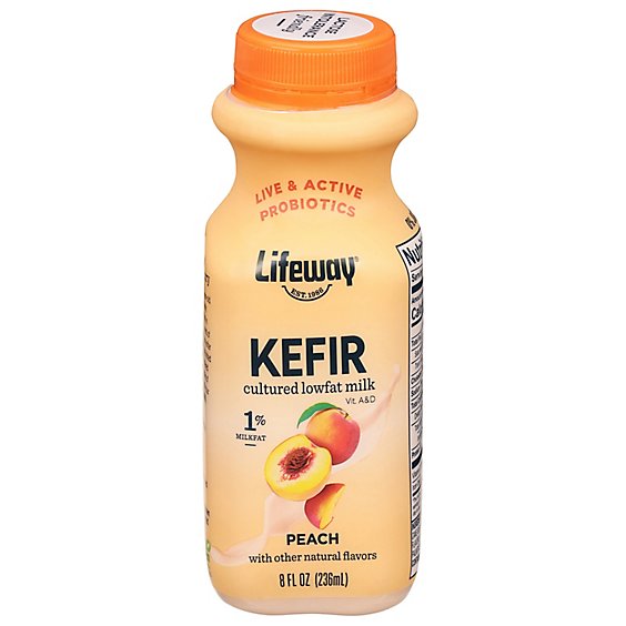 Lifeway Kefir Low Fat Cultured Milk Smoothie - 8 Fl. Oz.