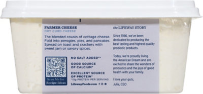 Lifeway Farmer Cheese - 16 Oz - Image 5