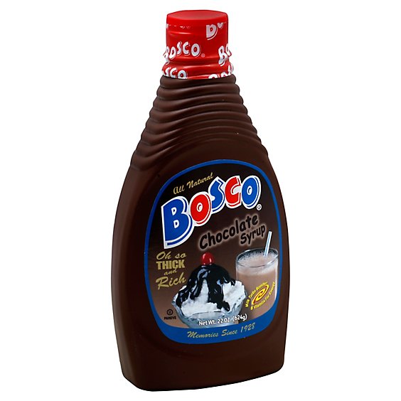 Bosco Syrup Choc Flavor - 22 Oz