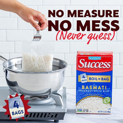 Success Boil In Bag Basmati White Rice In Box - 14 Oz - Image 3