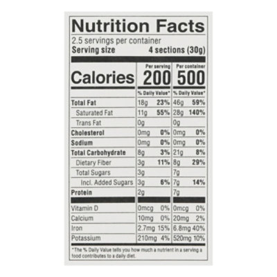 Alter Eco Choc Bar Supr Blackout Org - 2.82 Oz - Image 4