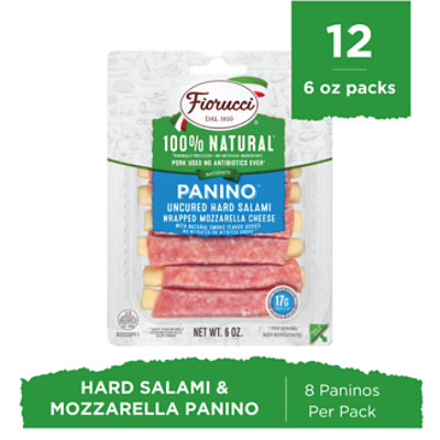Fiorucci Hard Salame Panino Fingers - 6 Oz - Image 1