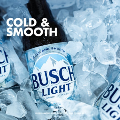 Busch Light American Lager Beer in Bottles - 12 - 12 Fl. Oz. - Image 2