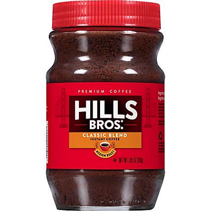 Hills Brothers Instant Coffee Medium Roast - 7.05 Oz - Image 2