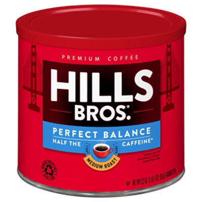 Hills Brothers Perfect Balance Medium Roast Ground Coffee - 23 Oz - Image 3