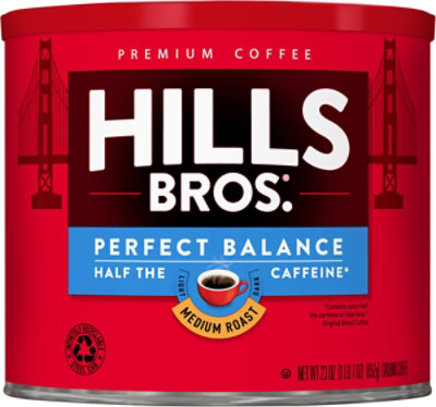 Hills Brothers Perfect Balance Medium Roast Ground Coffee - 23 Oz - Image 4