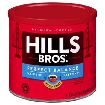 Hills Brothers Perfect Balance Medium Roast Ground Coffee - 23 Oz - Image 1