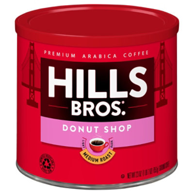 Hills Brothers Donut Shop Medium Roast Ground Coffee - 23 Oz - Image 3