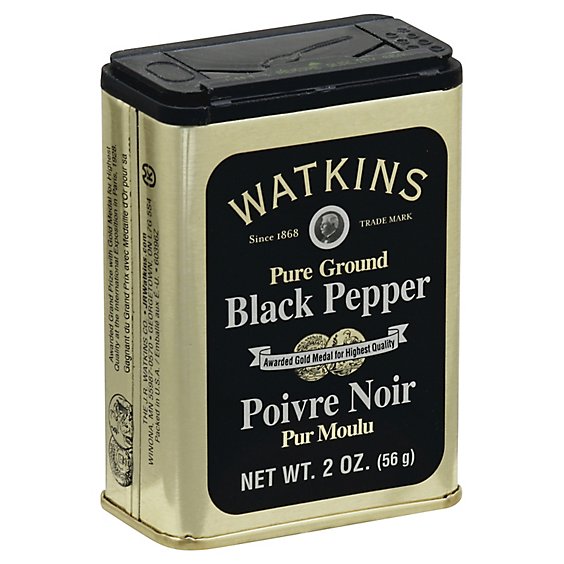 Watkins Black Pepper - 2 Oz