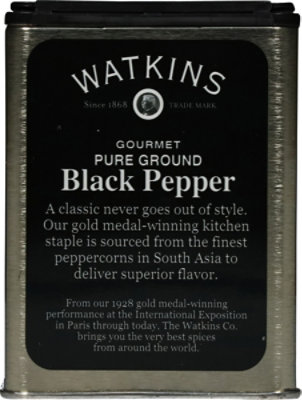 Watkins Ground Black Pepper - 4 Oz - Image 3
