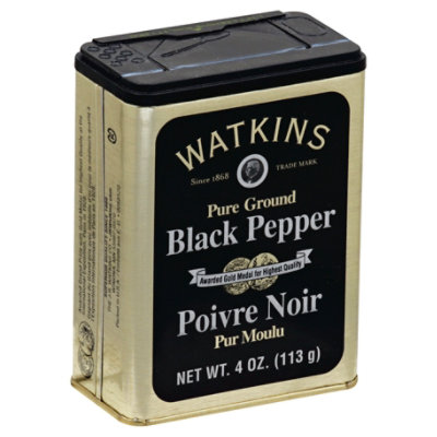 Watkins Ground Black Pepper - 4 Oz - Image 1