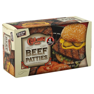 Jemm Chicago Style Burgers - 48 Oz - Image 1